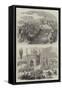 Visit of the Emperor Napoleon to Algeria-null-Framed Stretched Canvas