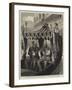 Visit of the Emperor of Austria to the King of Italy at Venice, the Host and His Guest-Godefroy Durand-Framed Giclee Print