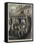 Visit of the Emperor of Austria to the King of Italy at Venice, the Host and His Guest-Godefroy Durand-Framed Stretched Canvas