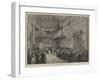 Visit of the Emperor of Austria to Venice, Ball in Honour of the Emperor at the Palace-null-Framed Giclee Print