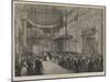 Visit of the Emperor of Austria to Venice, Ball in Honour of the Emperor at the Palace-null-Mounted Giclee Print