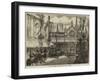 Visit of the Emperor of Russia to the City, Arrival at Guildhall-David Henry Friston-Framed Giclee Print