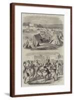 Visit of the Emperor of the French to Algeria-null-Framed Giclee Print