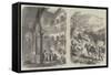 Visit of the Emperor of the French to Algeria-null-Framed Stretched Canvas