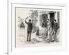 Visit of the Emperor of the French to the Royal Yacht, at Boulogne, 1854-null-Framed Giclee Print