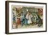 Visit of the English Family-null-Framed Giclee Print