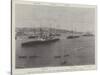 Visit of the German Emperor to Malta, the Hohenzollern Entering the Harbour, 15 November-null-Stretched Canvas