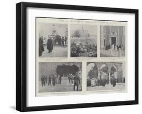Visit of the German Emperor to Palestine-null-Framed Giclee Print