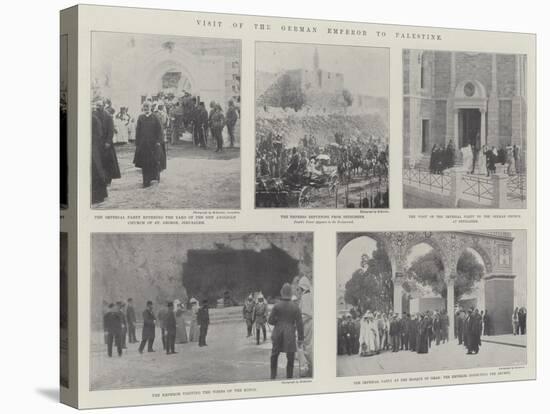 Visit of the German Emperor to Palestine-null-Stretched Canvas