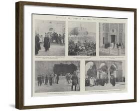 Visit of the German Emperor to Palestine-null-Framed Giclee Print