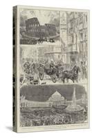 Visit of the German Emperor to Rome and Naples-null-Stretched Canvas