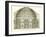 Visit of the Inside of the Pantheon, Rome-null-Framed Giclee Print