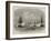 Visit of the King of Portugal to the English Channel Fleet at Lisbon-null-Framed Giclee Print