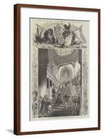 Visit of the King of the French to Queen Victoria-null-Framed Giclee Print