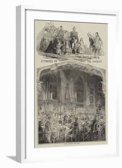 Visit of the King of the French to Queen Victoria-null-Framed Giclee Print