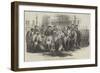 Visit of the New Archbishop of Paris to the Faubourg St Antoine-null-Framed Giclee Print