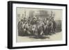 Visit of the New Archbishop of Paris to the Faubourg St Antoine-null-Framed Giclee Print