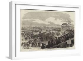 Visit of the Price and Princess of Wales to York-null-Framed Giclee Print