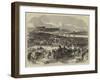 Visit of the Prince and Princess of Wales to Ireland, General View of Punchestown Races-Charles Robinson-Framed Giclee Print