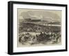 Visit of the Prince and Princess of Wales to Ireland, General View of Punchestown Races-Charles Robinson-Framed Giclee Print