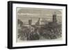 Visit of the Prince and Princess of Wales to Liverpool, the Procession to St George's Hall-null-Framed Giclee Print