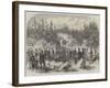 Visit of the Prince and Princess of Wales to Sweden, Elk-Shooting in the Forest of Hogtorp-null-Framed Giclee Print