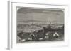 Visit of the Prince and Princess of Wales to Sweden, General View of the City of Stockholm-null-Framed Giclee Print