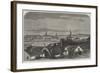 Visit of the Prince and Princess of Wales to Sweden, General View of the City of Stockholm-null-Framed Giclee Print