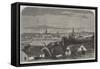 Visit of the Prince and Princess of Wales to Sweden, General View of the City of Stockholm-null-Framed Stretched Canvas