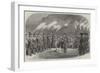 Visit of the Prince and Princess of Wales to Sweden, the Landing at Stockholm-null-Framed Giclee Print