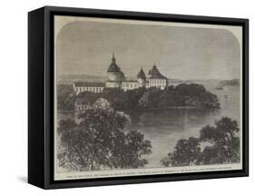 Visit of the Prince and Princess of Wales to Sweden-null-Framed Stretched Canvas