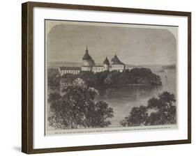 Visit of the Prince and Princess of Wales to Sweden-null-Framed Giclee Print