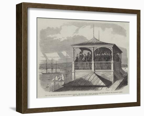 Visit of the Prince and Princess of Wales to Sweden-null-Framed Giclee Print