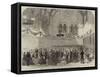 Visit of the Prince of Wales to Chester, Ball-Room in the Townhall-null-Framed Stretched Canvas