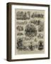 Visit of the Prince of Wales to France, the Stag-Hunt at Chantilly-Godefroy Durand-Framed Giclee Print