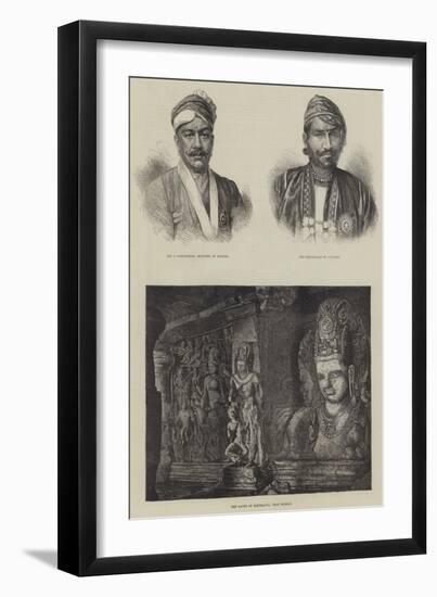 Visit of the Prince of Wales to India-null-Framed Giclee Print