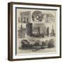 Visit of the Prince of Wales to Warwickshire, Sketches in Birmingham and its Vicinity-null-Framed Giclee Print