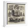 Visit of the Prince of Wales to Warwickshire, Sketches in Birmingham and its Vicinity-null-Framed Giclee Print