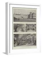 Visit of the Prince of Wales to Welbeck Abbey-null-Framed Giclee Print