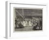 Visit of the Princess of Wales to Greece, Evening Amusement on Board the Royal Yacht Osborne-null-Framed Giclee Print