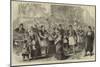 Visit of the Princess of Wales to Greece, Street Flower-Sellers of Athens-null-Mounted Giclee Print