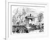 Visit of the Queen and Prince Albert to the Linen Hall, Belfast, C1850S-null-Framed Giclee Print