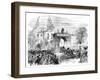 Visit of the Queen and Prince Albert to the Linen Hall, Belfast, C1850S-null-Framed Giclee Print