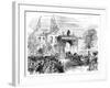 Visit of the Queen and Prince Albert to the Linen Hall, Belfast, C1850S-null-Framed Giclee Print