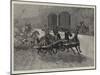 Visit of the Queen to Olympia, the Chariot Race-null-Mounted Giclee Print