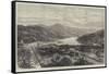 Visit of the Sailor Princes to Ceylon, View of Kandy-null-Framed Stretched Canvas