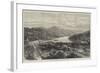 Visit of the Sailor Princes to Ceylon, View of Kandy-null-Framed Giclee Print