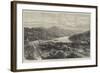 Visit of the Sailor Princes to Ceylon, View of Kandy-null-Framed Giclee Print