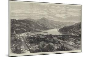 Visit of the Sailor Princes to Ceylon, View of Kandy-null-Mounted Giclee Print