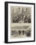 Visit of the Shah of Persia-null-Framed Giclee Print